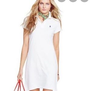 Polo Ralph Lauren white polo dress